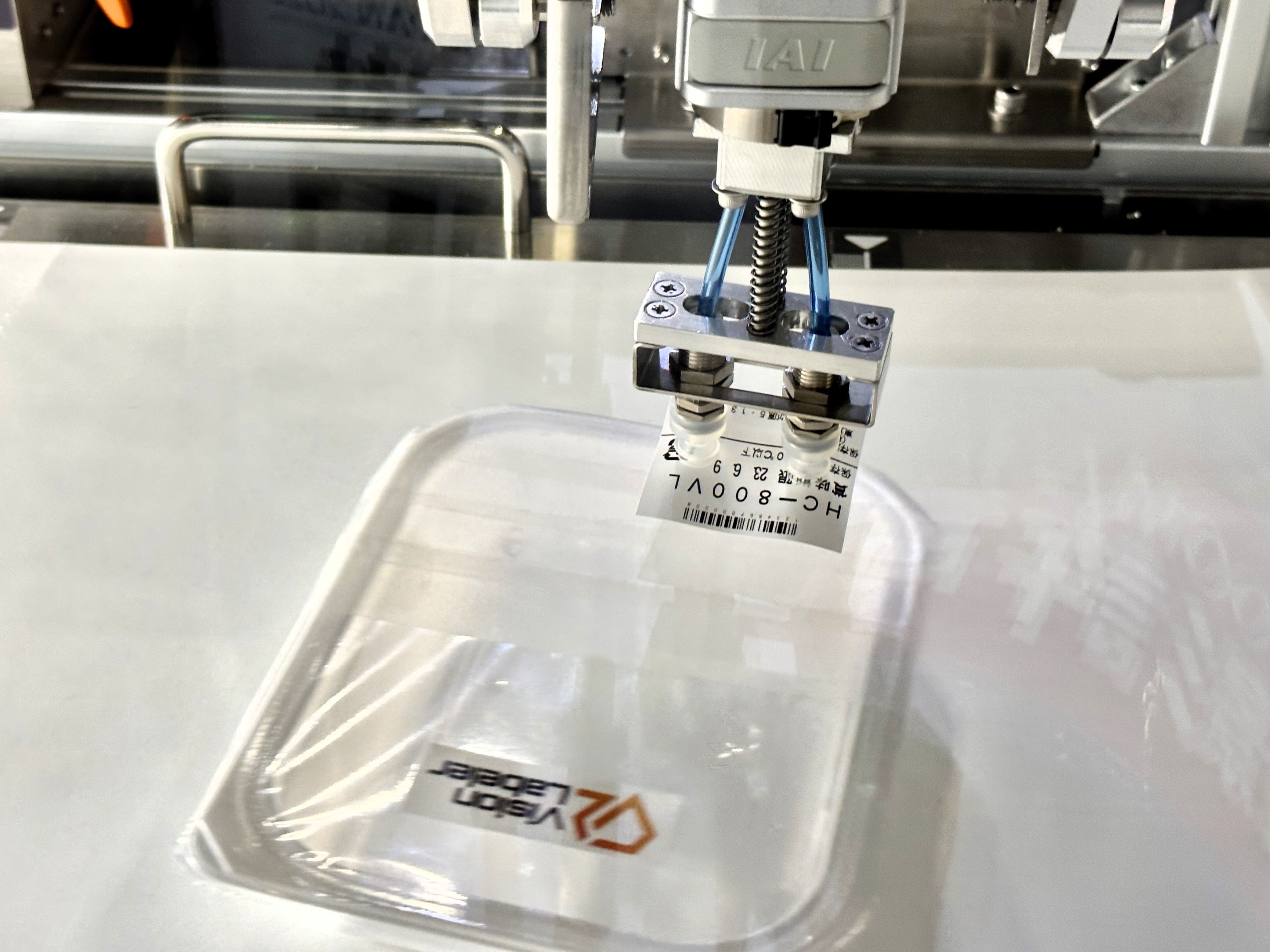 商品捕捉型自動ラベラー「ビジョンラベラー（HC-800VL）」10月より販売