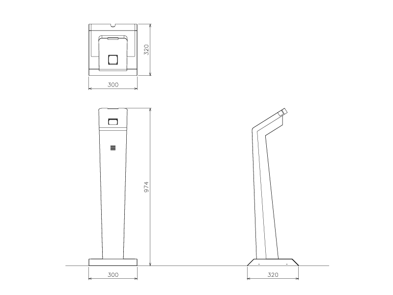 セキュリティゲート　センサータイプ