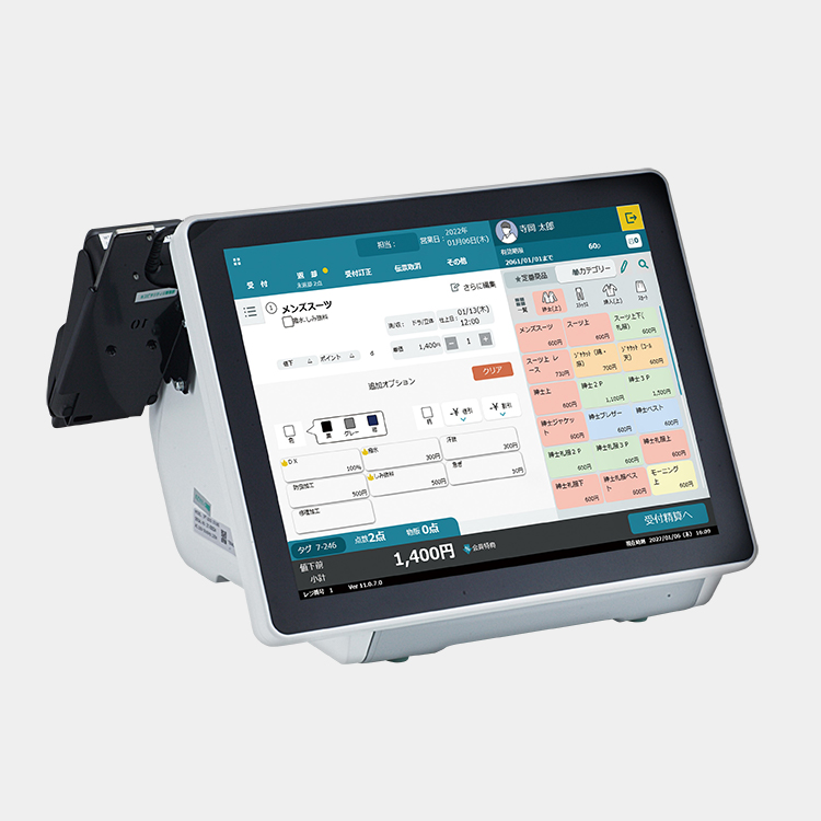 クリーニング店 | 寺岡精工 | はかり、ラベルプリンタ、包装機、POS