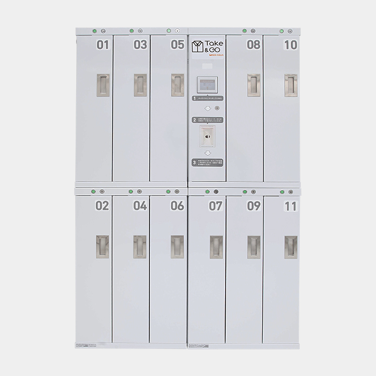 薬局ロッカー 大阪府下初導入！アピス薬局 千里中央店にてロッカーによる非接触