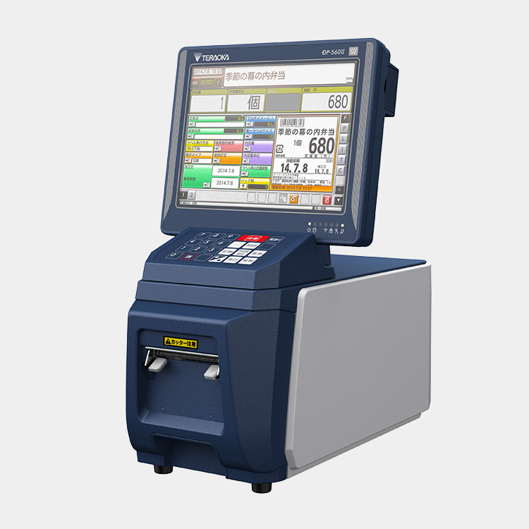 A1871 TEC ラベルプリンター付 電子料金はかり H-5000 電気抵抗線式 お