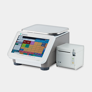 A1871 TEC ラベルプリンター付 電子料金はかり H-5000 電気抵抗線式 お