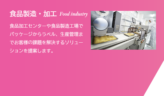 食品製造・加工 Food  Industry